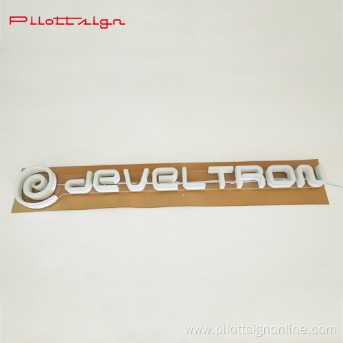 outdoor acrylic logo sign custom 3D neon letters